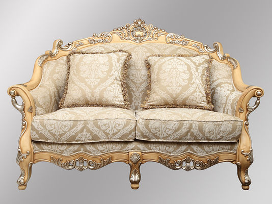 CE ISO Classic Home Luxury Living Room Furniture Upholstery Wood Frame Sofa Set