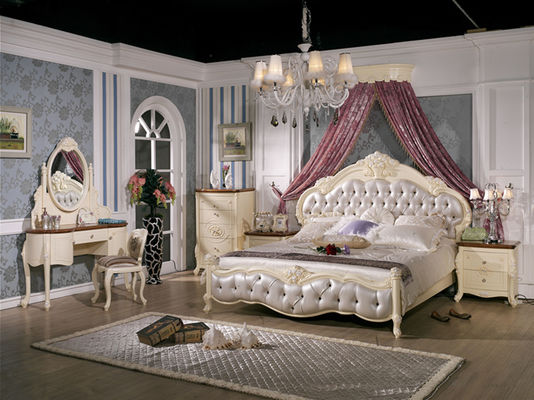 Cottonwood Royal Luxury European Bedroom Furniture Classic King Size Bedroom Set