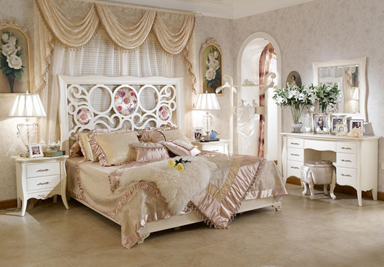 Cottonwood Royal Luxury European Bedroom Furniture Classic King Size Bedroom Set